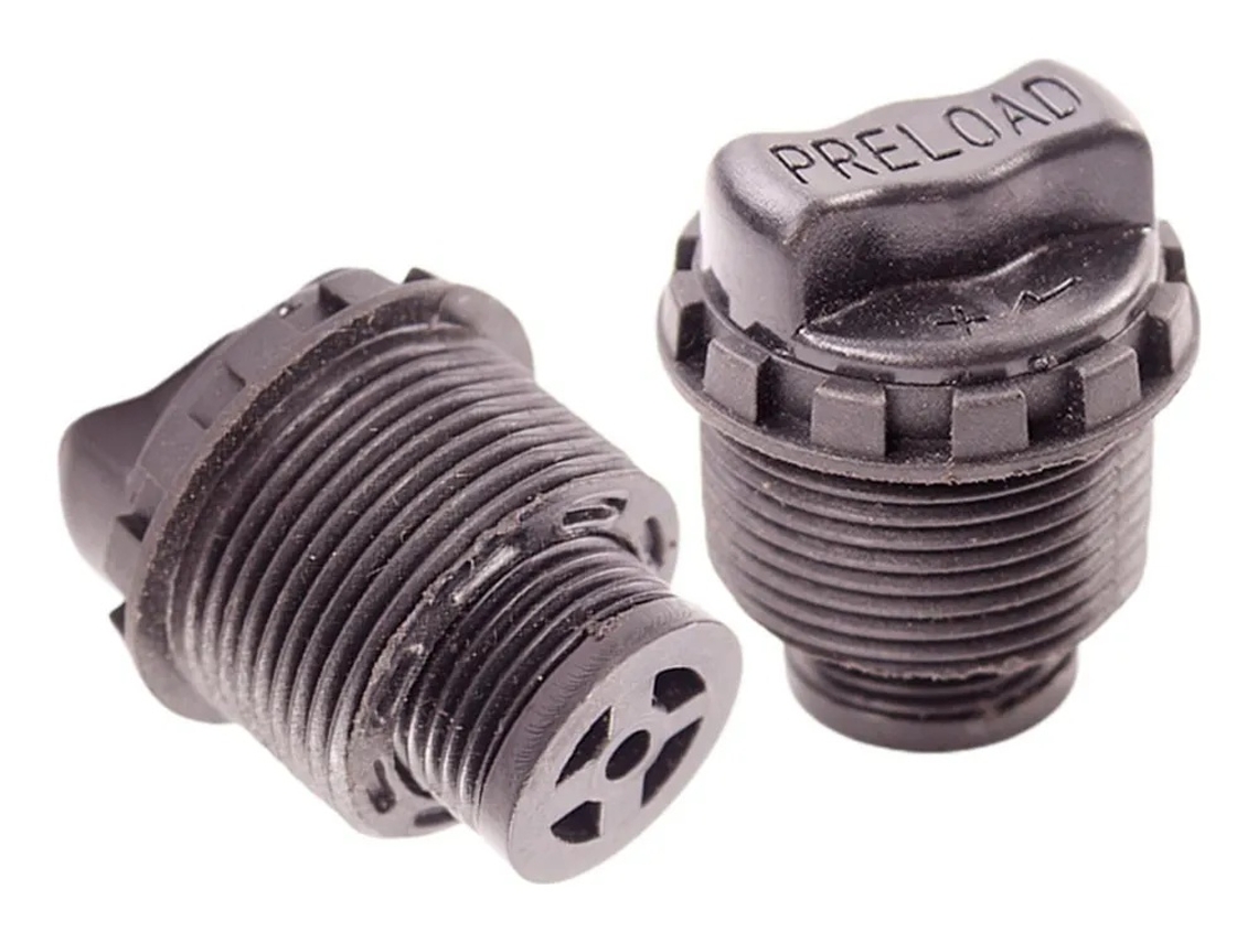 Lurelia Tampa Garfo Para Mtb 25,4 Mm, 27,5 Mm, 30 Mm Ajustável E Led Dianteiro