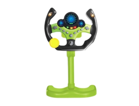 Volante Reclinável para Crianças com Música Iluminada Brinquedos Interactivos,... LUGA