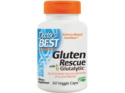 DOCTOR'S BEST Gluten Rescue With Glutalytic 60 Veggie Cápsulas