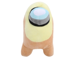 Walshlxq juguete de Peluche de Algodón Pp Lindo Muñeco Animal Navideño Regalo de Cumpleaños para Niños Niñas Amarillo