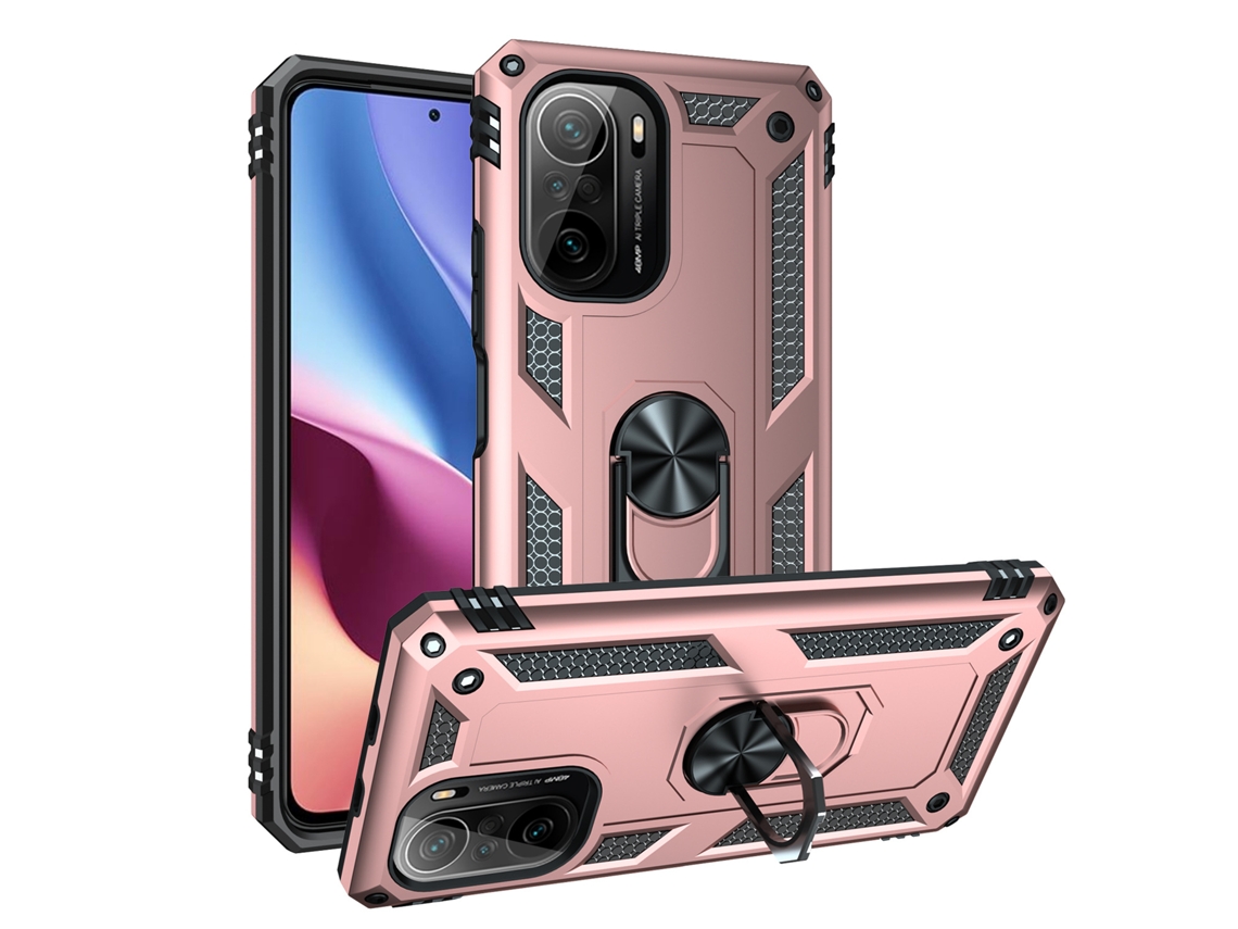 Suporte Magnético Para Capa De Celular Resistente A Quedas De Nível Militarouro Rosa, Redmi Note 10 Pro/redmi Note 10 Pro Max