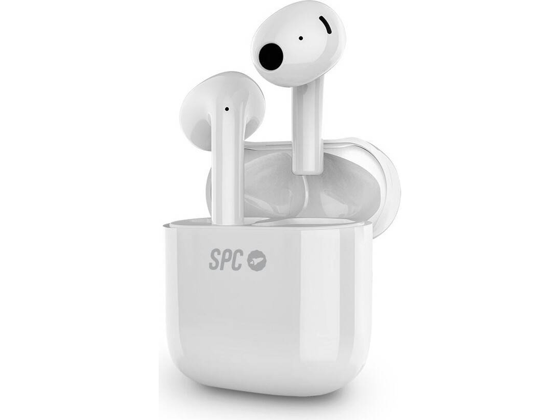 Auriculares Bluetooth SPC Zion Studio (In Ear - Microfone - Branco)