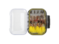Fly Fishing Lures (bionic Insects, Transparent Box) 40 Pieces With Bubble Wrap Packaging Fly Fishing Tackle Hooks