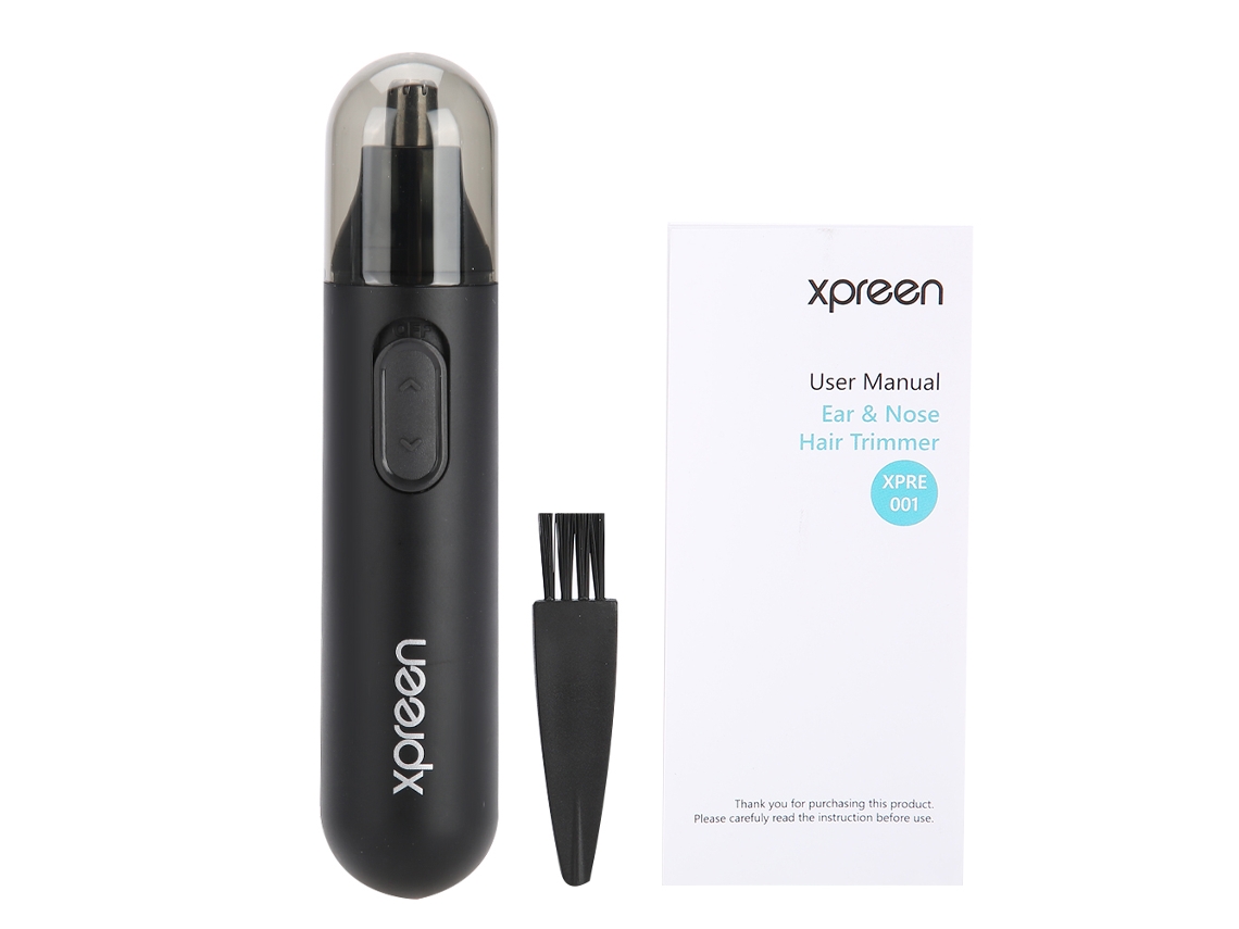 Aparador Elétrico De Cabelo Nasal, Orelha, Sobrancelha E Barba