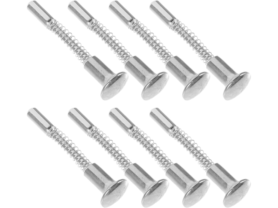 Travas De Mola Com Pino Retenção, Mini Pinos Trava, 6 Peças,