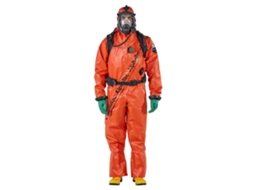 Traje Químico Gas Tight/Alphatec/Tr/Light Type Laranja L Homemlalizas