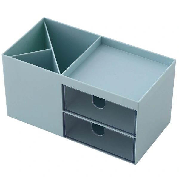 Organizador de Mesa com Porta, Canetas, Suporte para Canetas em Plástico Recortado, Mu, Zqkla BRILVIBERA