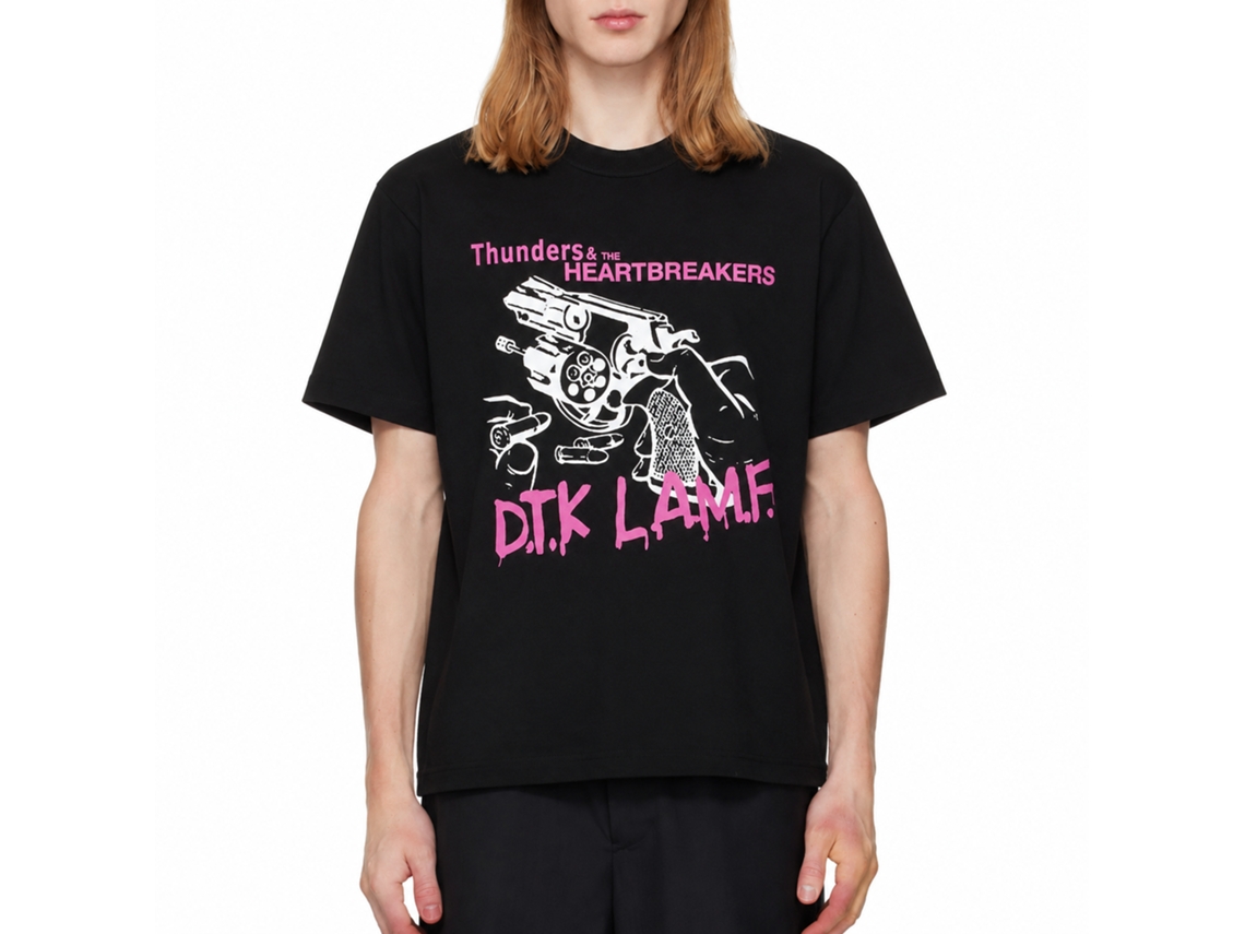 Johnny Thunders The Heartbreakers Pistol T-shirt Unisex Adults Size:s