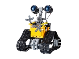 Conjunto de Blocos de Montar Robô Inteligente com Comando À Distância de 2,4 Ghz, 395 Peças, Brinquedo Educativo para Crianças. MDUG
