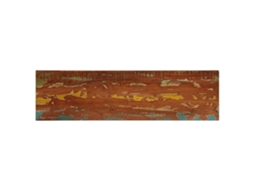 Vidaxl Tampo De Mesa Retangular 100x40x2,5cm Madeira Recuperada Maciça