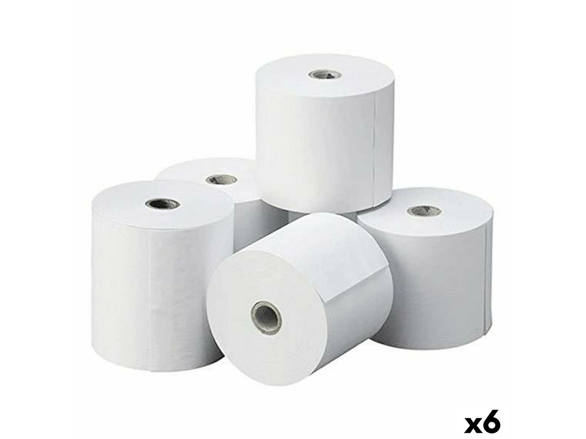 Papel Térmico Branco FABRISA 80 X 80 X 12 Mm 48 Unidades