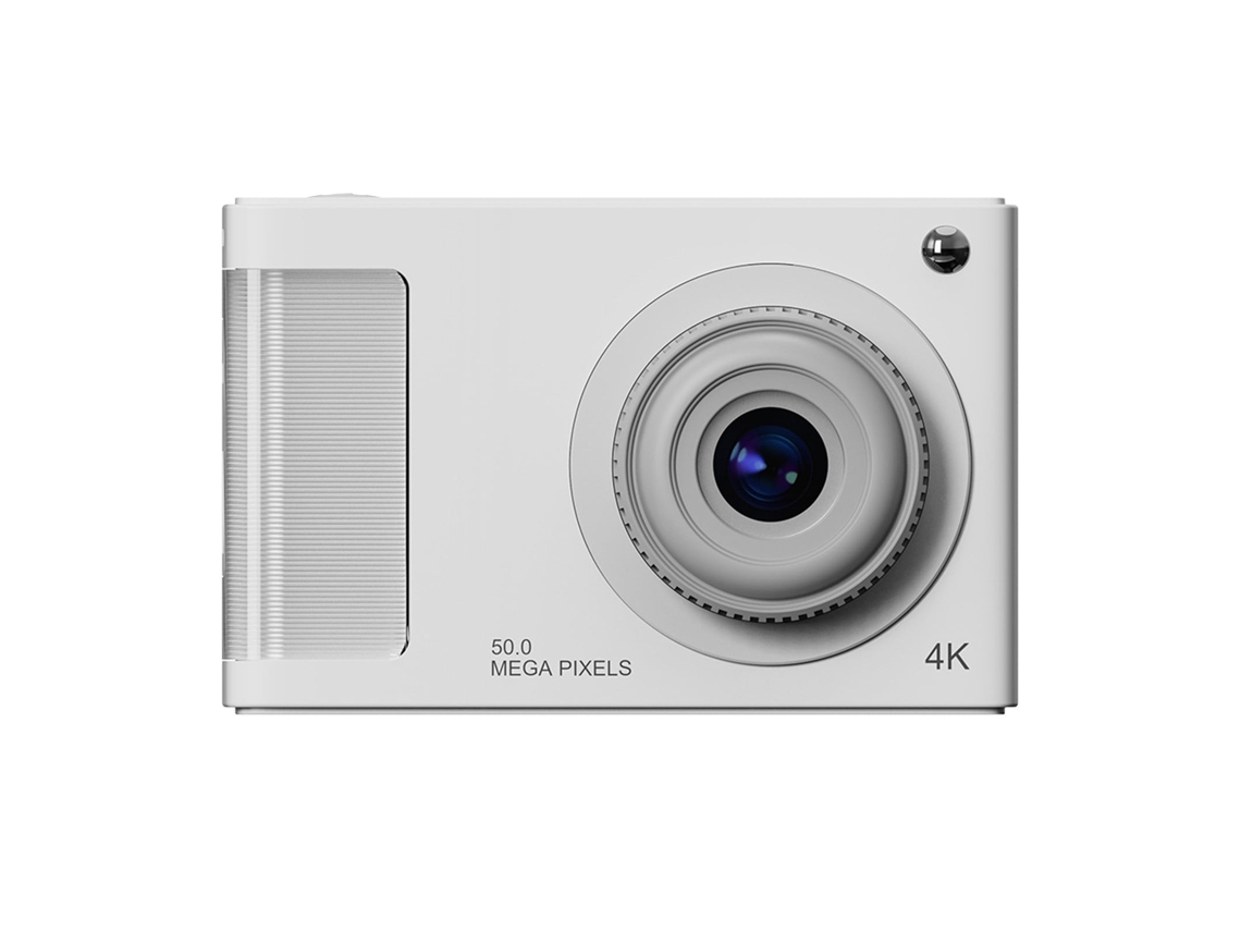 Câmera Compacta Portátil Hd 1080p, Zoom De 16x, 48 Mp, Tela Lcd De 2,4 Polegadas Brilvibera (branca)