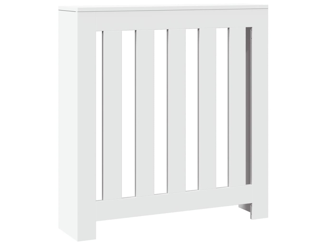 Cobertura de radiador VIDAXL Branco Madeira processada (78x20x82 cm)