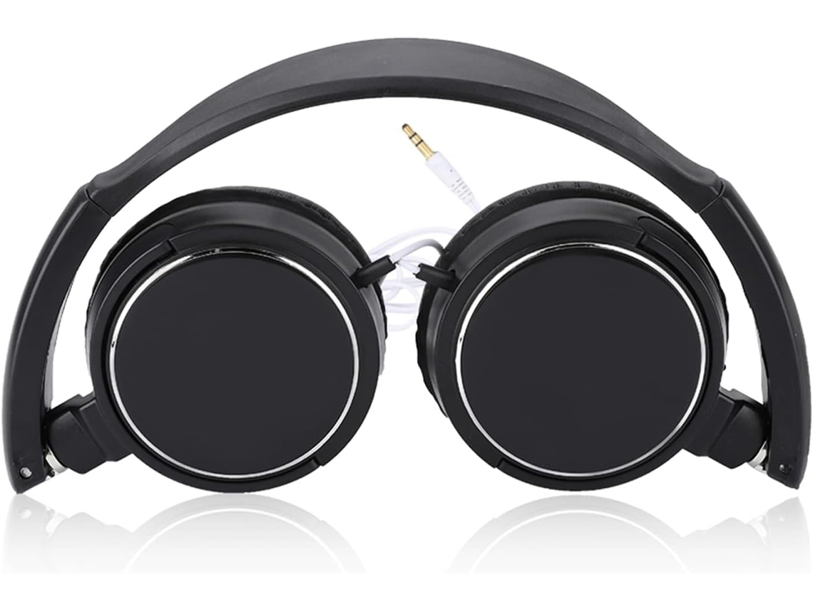 Fone De Ouvido Supra Auricular Dobrável E Compacto Com Fio, Estéreo Hifi, Compatível Com Cartão Tf, Busca Automática De