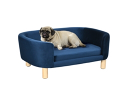 Cama de Cachorro Interna. Sofá para Gatos Ou Cães Pequenos no Máximo 10kg. Azul Ge