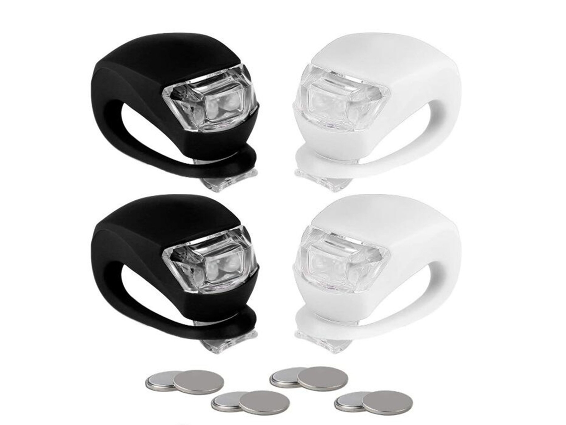 Conjunto de 4 Luzes Piscantes com Clipe BRILVIBERA