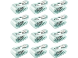 12 Peças Capa, Capa, Clipe De Lençol, Clipe De Fixação Antiderrapante Sem Agulha Acessórios Para Cama (gr.