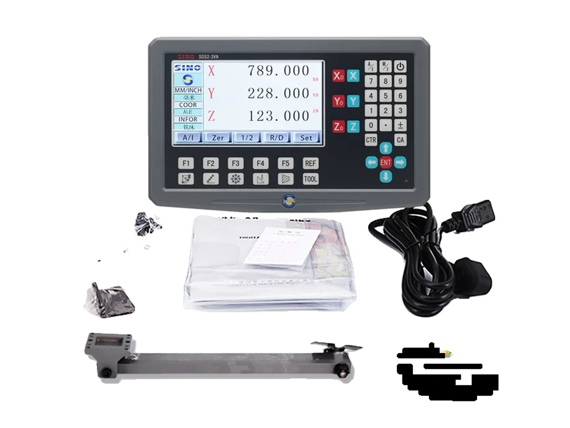 Display Digital, 3 Eixos, Escalas Lineares,one Piece Dro Oem