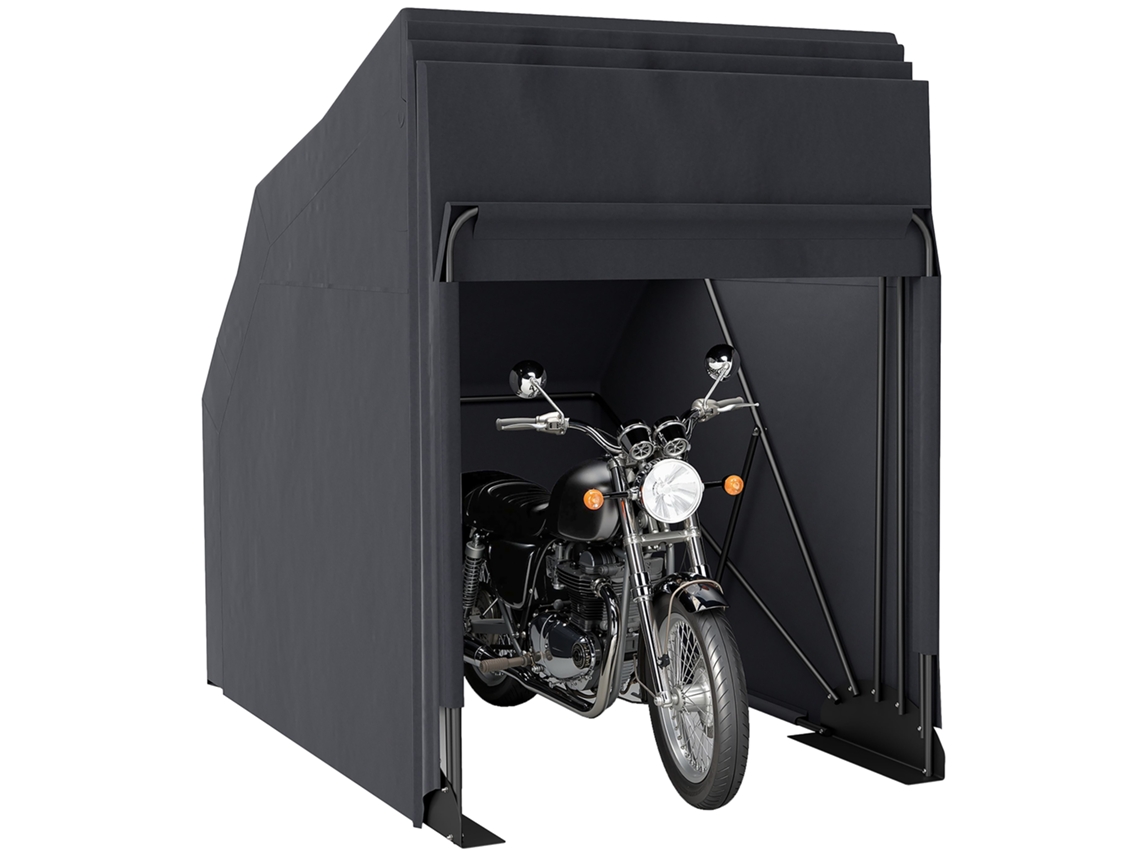 Abrigo Moto Exterior Capa Oxford Impermeável Preto