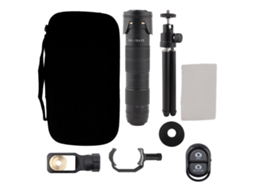 Kit de Lente Telefônica Telefoto EOOCOO (zoom de 16~35x, Função de Ajuste Duplo)
