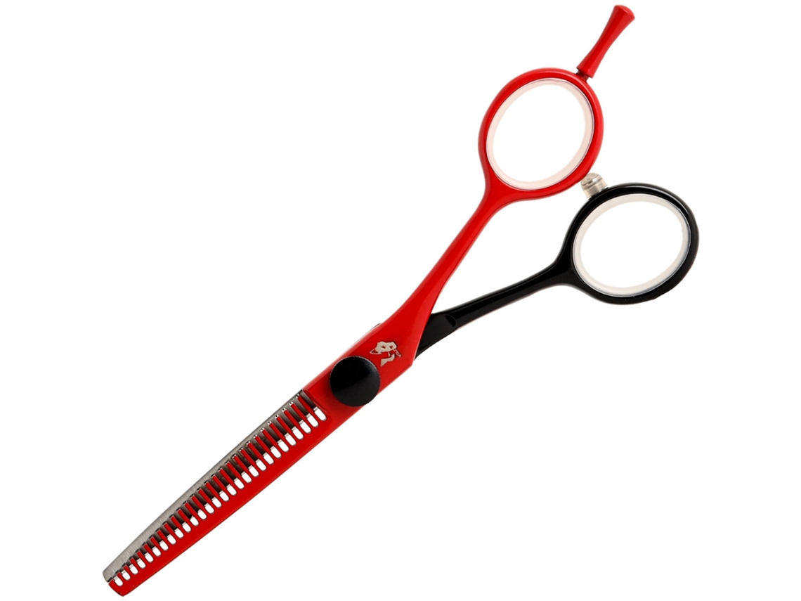 Tesoura De Cabeleireiro Cheetah Slimi B/r 5.5 Offset Brilvibera