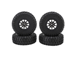 Pneus De Borracha Para Carro Rc Sturdy Pneu De Caminhonete Controle Remoto Para Mn82 Preto