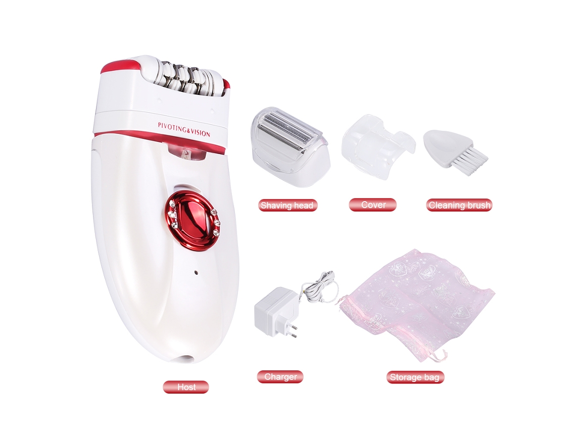 2026-depilador Eléctrico 2 Em 1 Para Mulher, Afeitadora De Cabelo Para Braços, Pernas, Axilas E Corpo