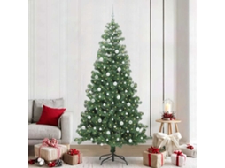 Vidaxl Árvore De Natal Verde 240 Cm Pvc