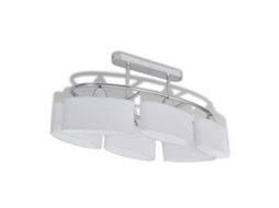 Candeeiro de teto VIDAXL White Glass (55 x 25 x 27.5)