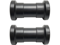 Conjunto De 2 Polias Com Rolamento Para Remo E Tubo Retangular 70 Mm,