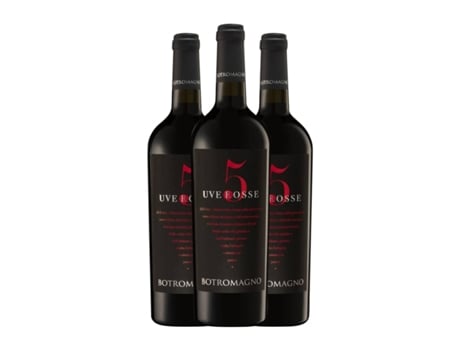 Vinho BOTROMAGNO 5 Uve Rosse Puglia (0.75 L - 3 Unidades)