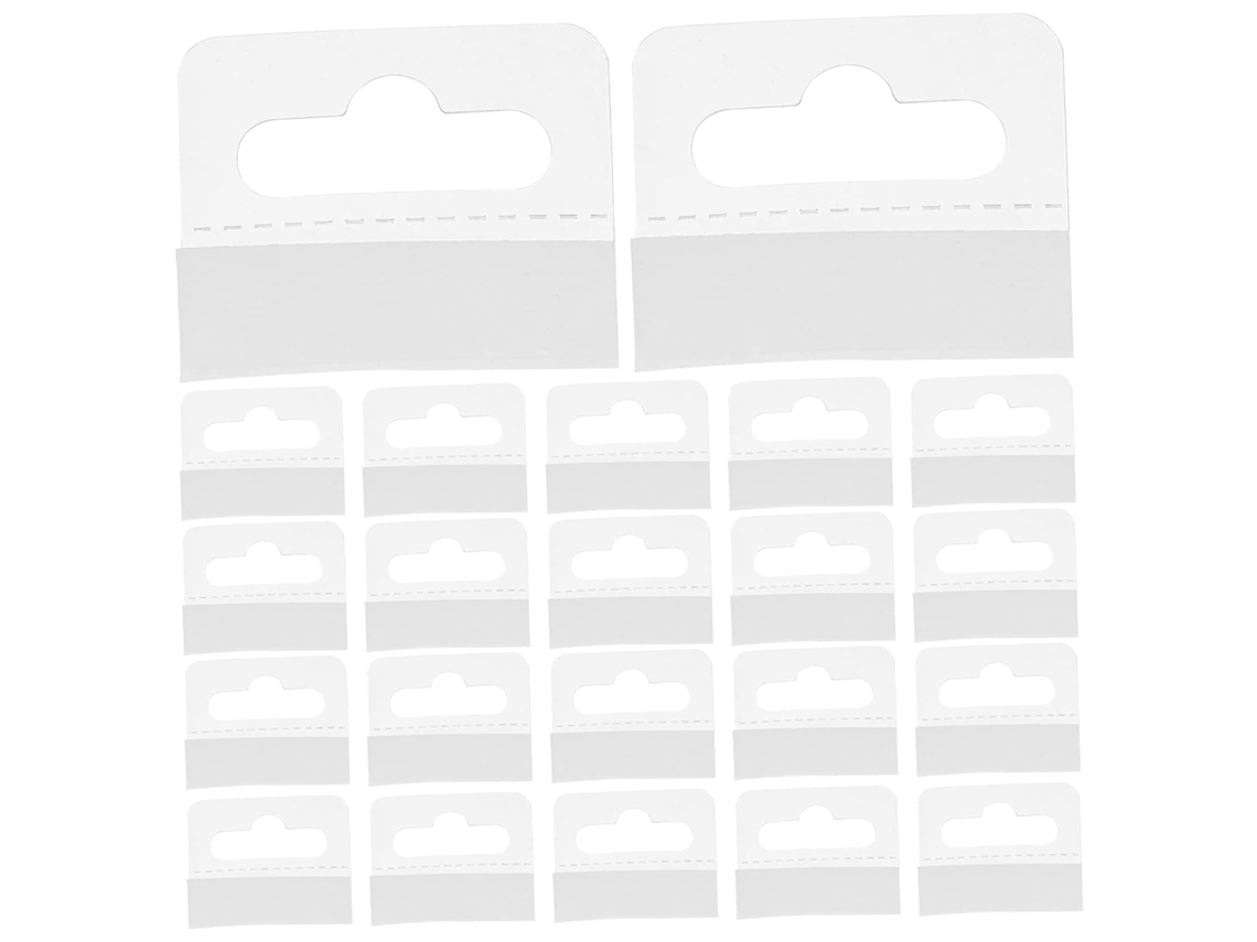 Ganchos Autoadesivos Ideais Para Etiquetas De Pvc Transparente. 200 Un