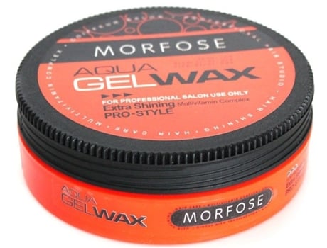 Cera em gel para cabelo profissional brilhante, 175ml, controle de brilho e estilo profissional Morfose