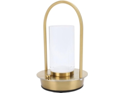 Luminária de mesa semi-fio recarregável Amonida, moderna, com controle por toque, 3 LEDs, para quarto e sala de estar.