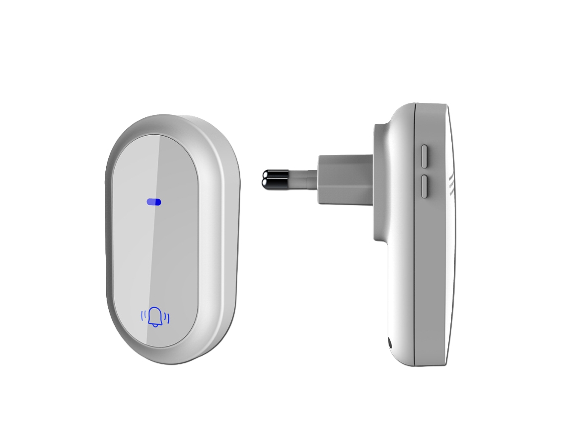 Campainha Wireless Auto-geradora Laxiscreed Ip68 À Prova D'água E Sem Bateria