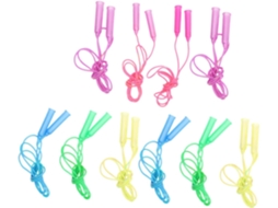 Totority Conjunto De 10-cordas Ajustáveis Com Alças Plástico Para Equipamento Ginástica Infantil, Para Treinamento
