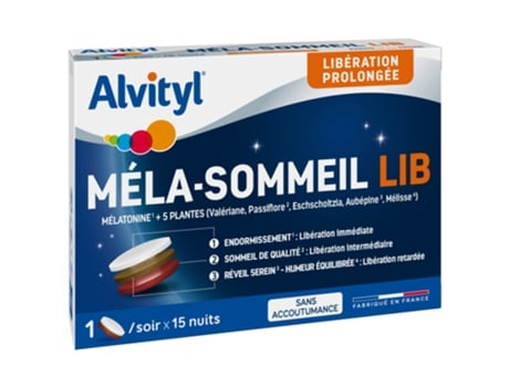 Alvityl Méla-Sommeil Lib 15 comprimidos ALVITYL
