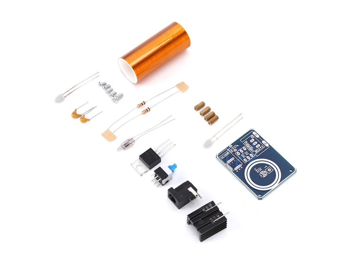 Kit Mini Bobina Módulo Diy Peças Elétronicas