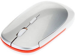 Mouse 040 (sem Fio - 1600 Dpi - Prateado)*