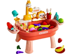 Brinquedo Aquático Infantil Mesa De Água Infantil Para Uso Externo Cozinha De Brinquedo Jogo D Vayotoy