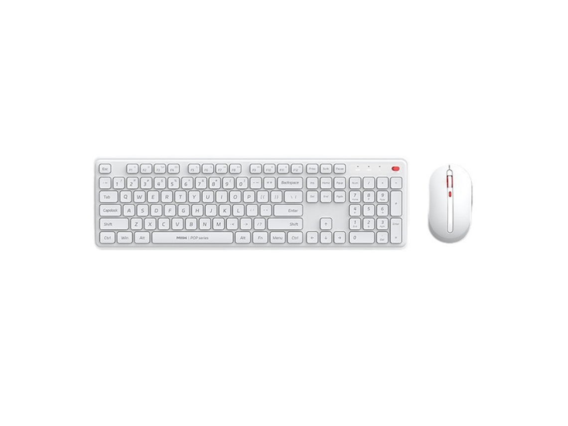 Combo Teclado E Rato Sem Fio Miiiw 2.4g