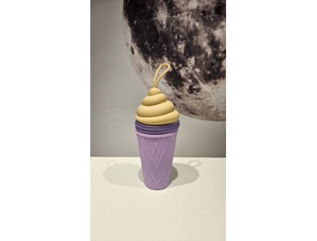 Estojo Silicone Gelado Base Lilás Moongift