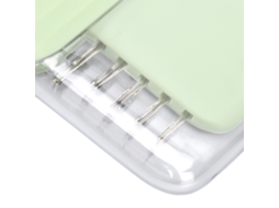 Caja Magnética Para Almacenar Agujas De Coser Portátil Con 10 Agujas Para Projetos Al Aire Libre Verde