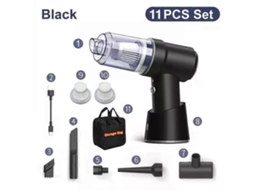 Aspirador De Pó Sem Fio Para Carro 80000pa 3 Em 1, 120 W, Soprador, Sem Fio, Para Uso Doméstico, Mini Aspirador De Pó Para Carro Aquaforge