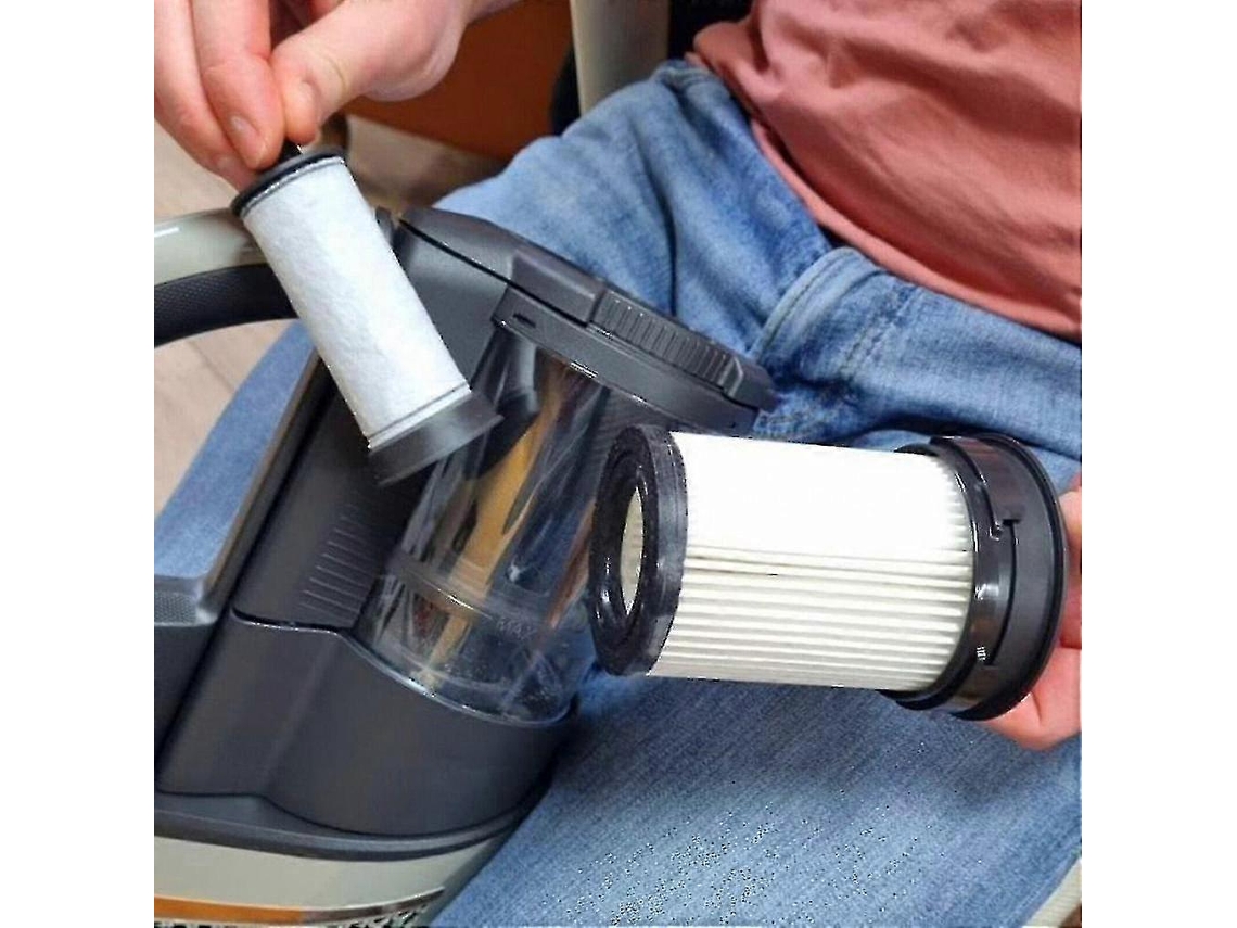 Kit Com 2 Filtros Hepa Para Aspirador De Pó Triflex Hx1, Peças De Reposição Compatíveis Com Acessórios Para Aspiradores Pó Verticais Sem Saco