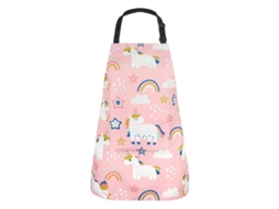 Avental De Bebê De Poliéster Com Bolso, Proteção Anti-manchas Para Cozinha E Eventos, Unisex Unicornio