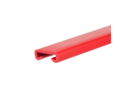 Corrimão Quest Pvc Premium 40x8 Mm, Vermelho, 1 M