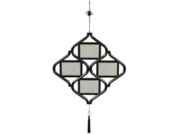 Moldura Parede Decorativa Estilo Retrô Chinês Escritório Decoração Criativa Interiores Elegante Estar Quarto GOKOCO