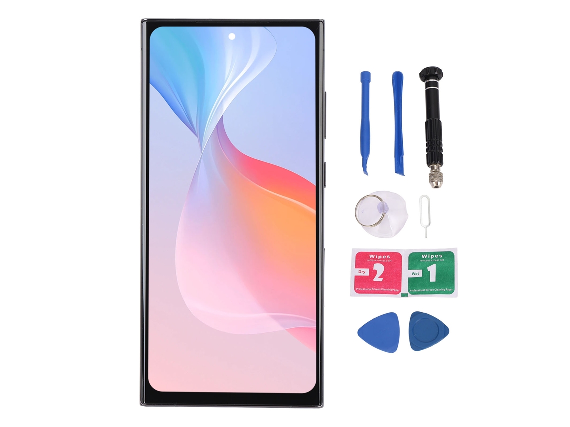 Peças de reposição para tela de Samsung S23 Ultra com digital