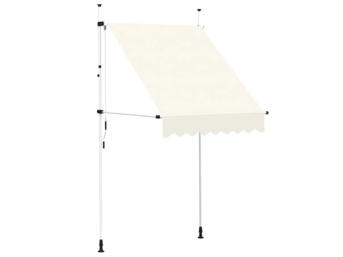 Retractable Awning, Retractable Awnings Vidaxl Creme Tecido (n/a)